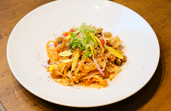 こだわりの生パスタ